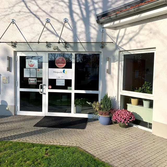 Hörpunkt in Friedberg - Eingang