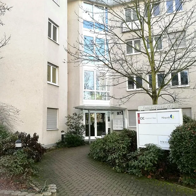 Hörpunkt in Frankfurt - Eingang
